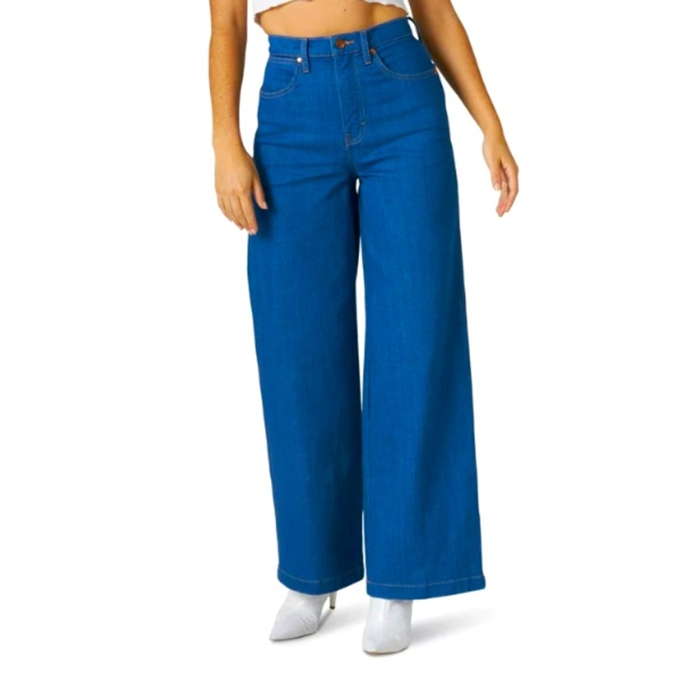 Wrangler Women's Wide Leg Long Jean 26